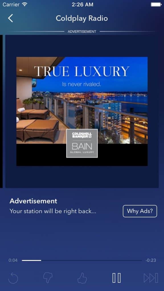 pandora advertising