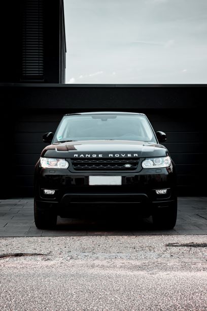 marketing to an affluent demographic picture of a range rover